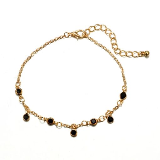 Bracelet perles noire