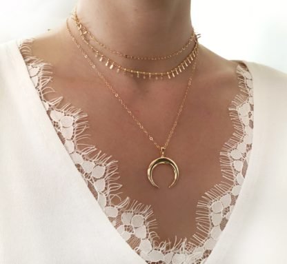 collier multirangs tendance 2019