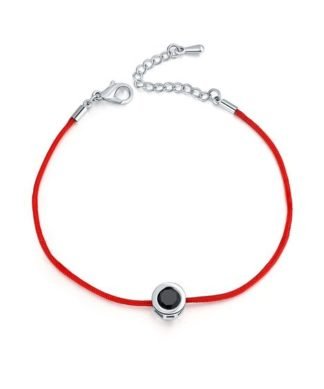 Bracelet oxyde de zirconium noir