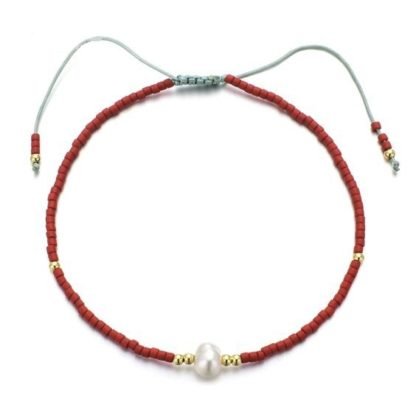 Bracelet miyuki rouge