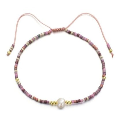 Bracelet perles miyuki multicolore