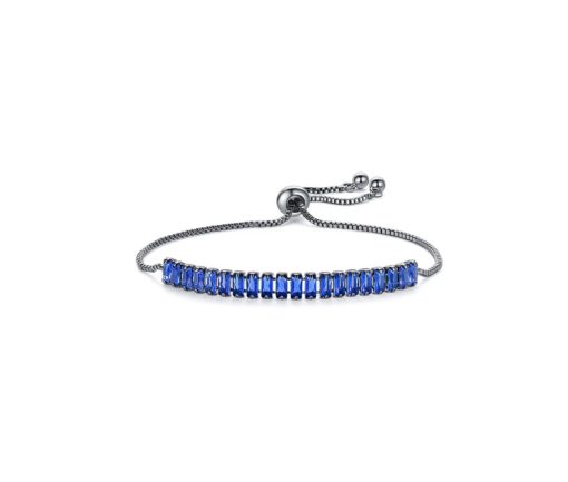 Bracelet strass bleu
