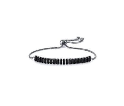 Bracelet strass noir