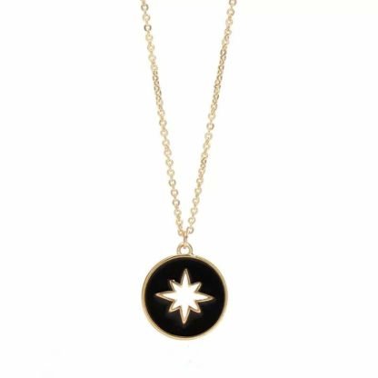 Collier medaille noire