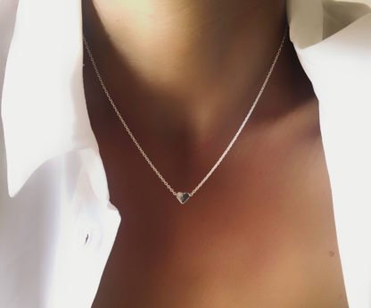 collier tendance 2021-chaine fine