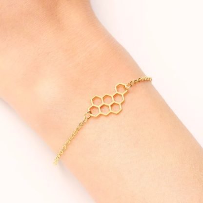 Bracelet nid d abeille