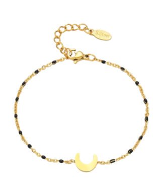 bracelet corne lune tendance 2024